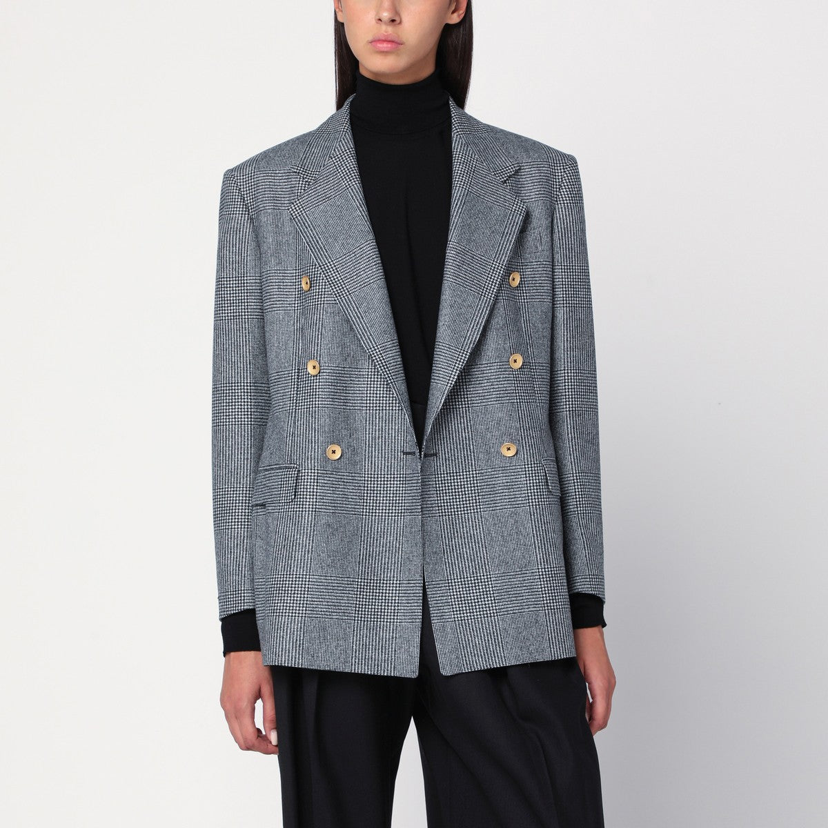 Tagliatore Double-breasted Prince of Wales jacket